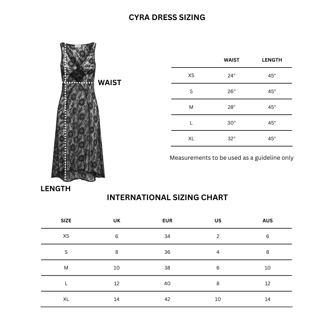 Cyra Dress - Black – Susamusa
